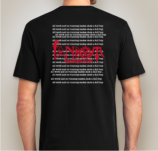 FRC RedRun 9k Fundraiser - unisex shirt design - back