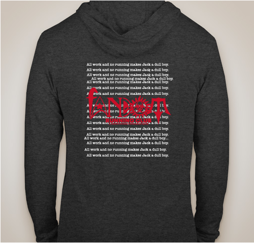FRC RedRun 9k Fundraiser - unisex shirt design - back