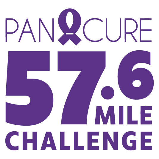 Pan-Cure 57.6 Mile Challenge shirt design - zoomed