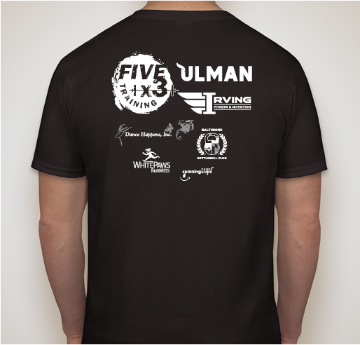2020 Charm City Strongwoman Contest Fundraiser - unisex shirt design - back