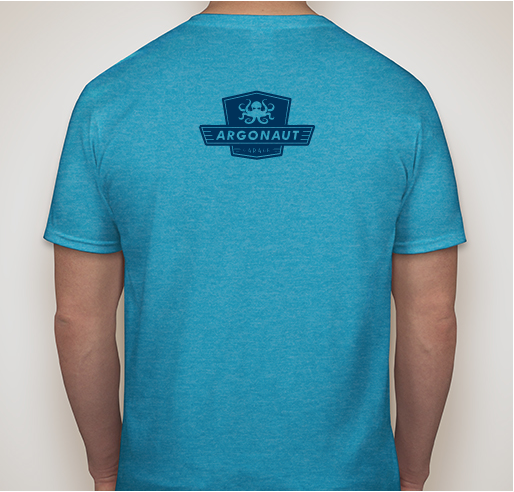 Blue Skies: Adult + Youth size Fundraiser - unisex shirt design - back