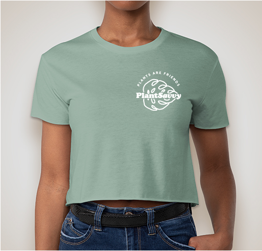 Plant Savvy Merch Fundraiser - unisex shirt design - front