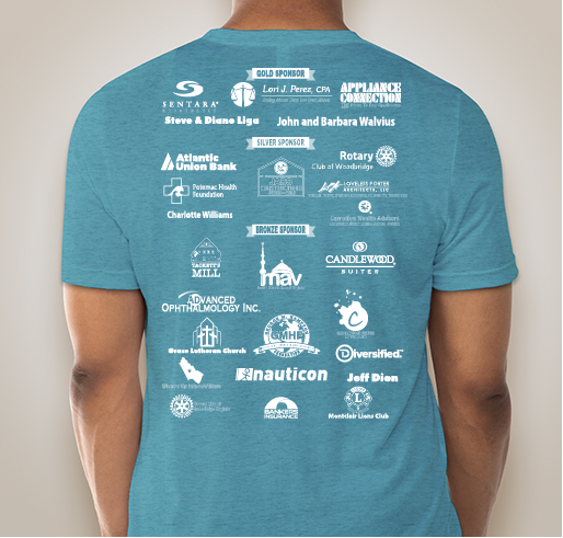 10th Annual IWalk for ACTS Fundraiser - unisex shirt design - back