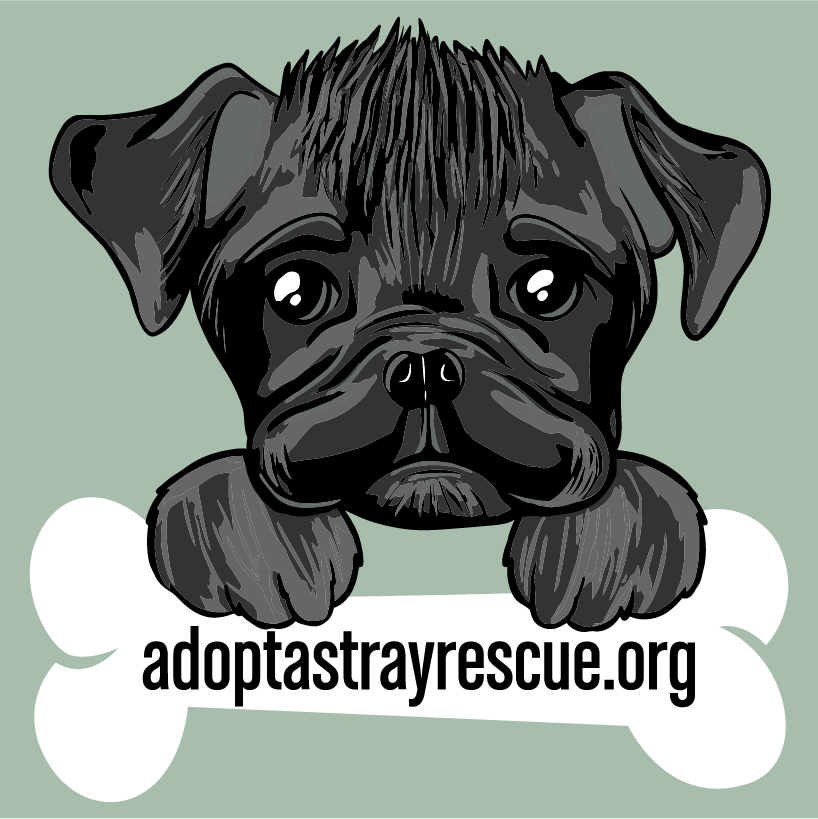 Adopt A Stray Rescue Vito Tshirt shirt design - zoomed
