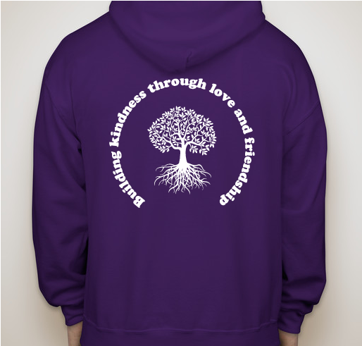 Agudas Achim Hoodie Sweatshirts Fundraiser - unisex shirt design - back