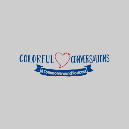 Colorful Conversations shirt design - zoomed