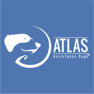 Support Atlas Assistance Dogs shirt design - zoomed