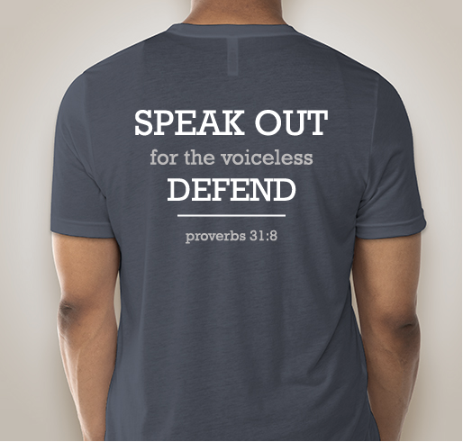 Fundraiser for Public Interest Law Fellowships Fundraiser - unisex shirt design - back