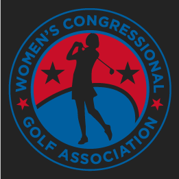Women's Congressional Golf Association shirt design - zoomed