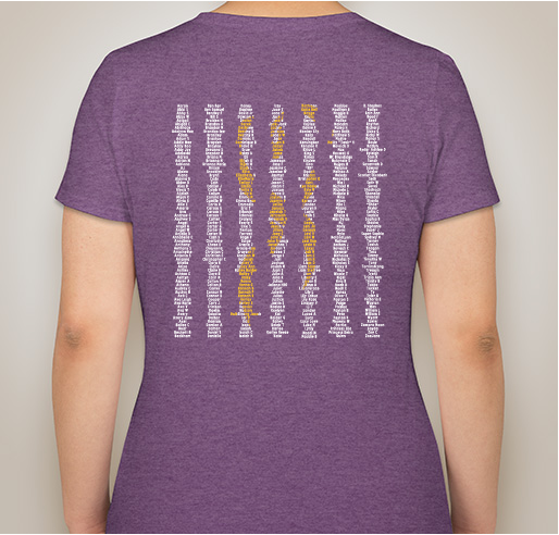 Original 'NOT RARE NOT FAIR' Campaign-Shirts Fundraiser - unisex shirt design - back