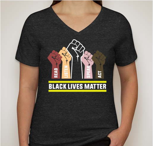 Lamorinda Community for Racial Equity Fundraiser - unisex shirt design - front