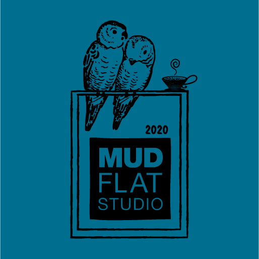 Mudflat 2020 T-shirt Fundraiser shirt design - zoomed