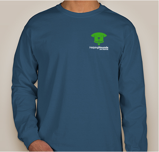 Helping Hounds Fall Apparel Fundraiser - unisex shirt design - front