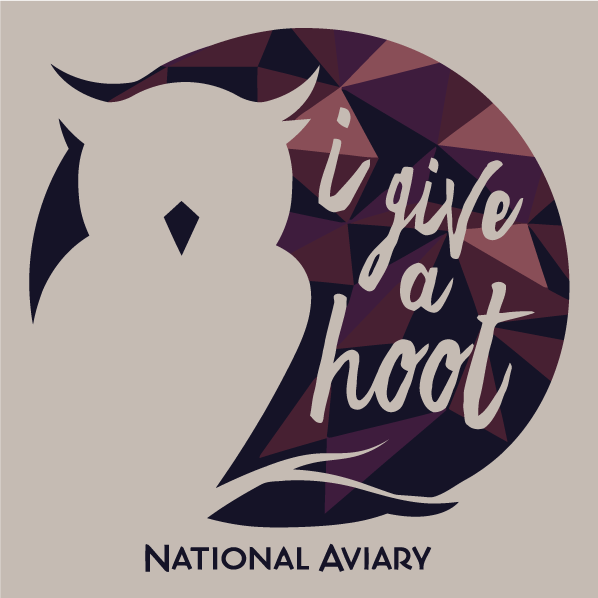 I Give a Hoot shirt design - zoomed