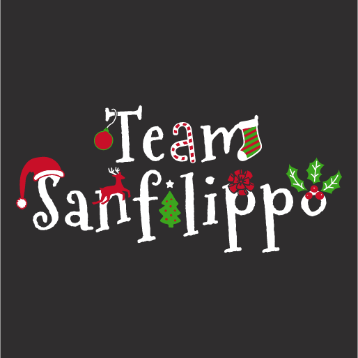 A Very Merry Team Sanfilippo Christmas! shirt design - zoomed