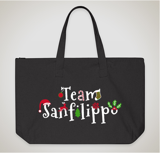 A Very Merry Team Sanfilippo Christmas! Fundraiser - unisex shirt design - front