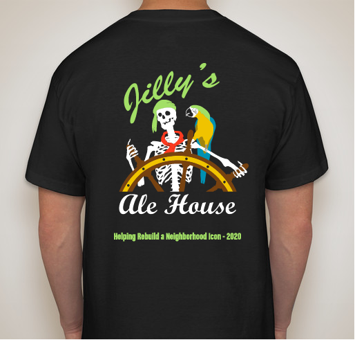 Help Support Jilly's Bar & Grill in Pikesville Fundraiser - unisex shirt design - back