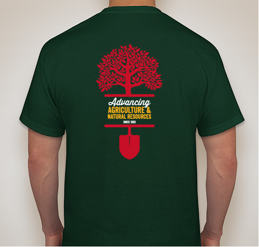 AGNR Student Council T-Shirt Sale - 2020 Fundraiser - unisex shirt design - back