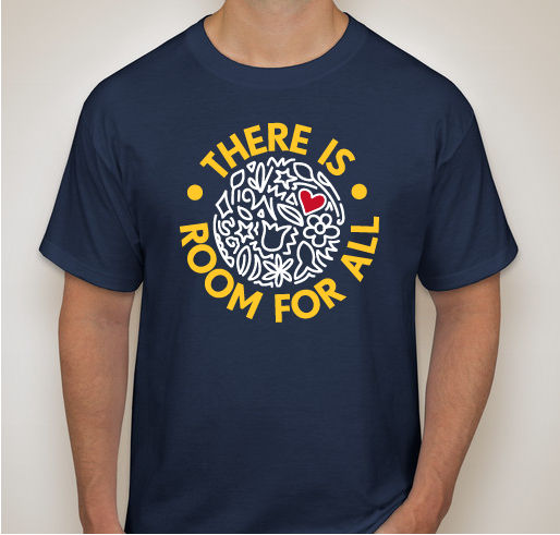 Making Room for All - unisex tee Fundraiser - unisex shirt design - front