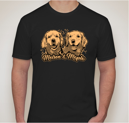 Golden Cancer Research Fundraiser - unisex shirt design - front