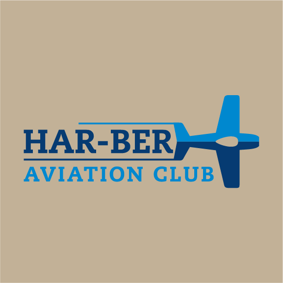 Har-Ber Aviation Fundraiser shirt design - zoomed