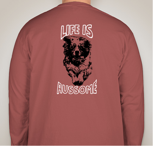 Aussome Aussies Fundraiser Fundraiser - unisex shirt design - back