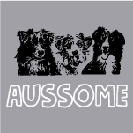 Aussome Aussies Fundraiser shirt design - zoomed