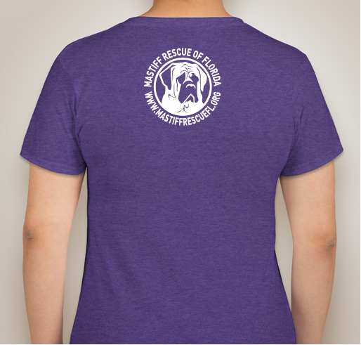Mastiff Rescue of Florida | Hand to Paw Program Fundraiser - unisex shirt design - back