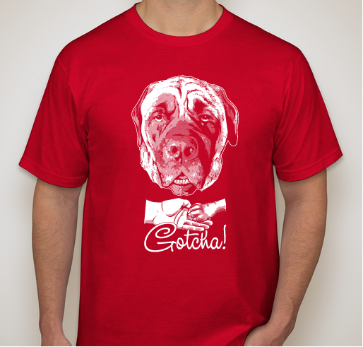 Mastiff Rescue of Florida | Hand to Paw Program Fundraiser - unisex shirt design - front