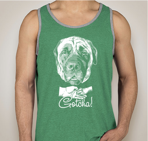 Mastiff Rescue of Florida | Hand to Paw Program Fundraiser - unisex shirt design - front