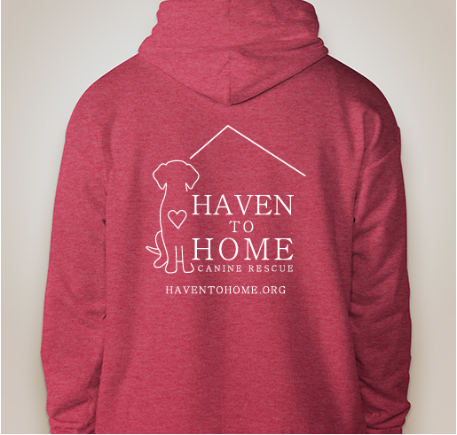 Support Haven to Home Canine Rescue! Fundraiser - unisex shirt design - back