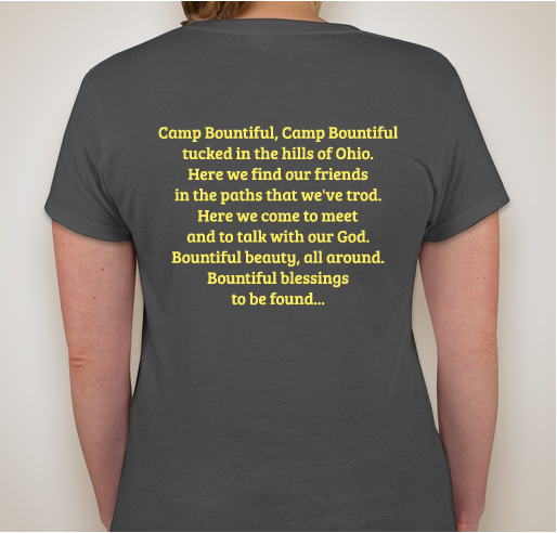 Camp Bountiful T-shirts & Hoodie Fundraiser - unisex shirt design - back