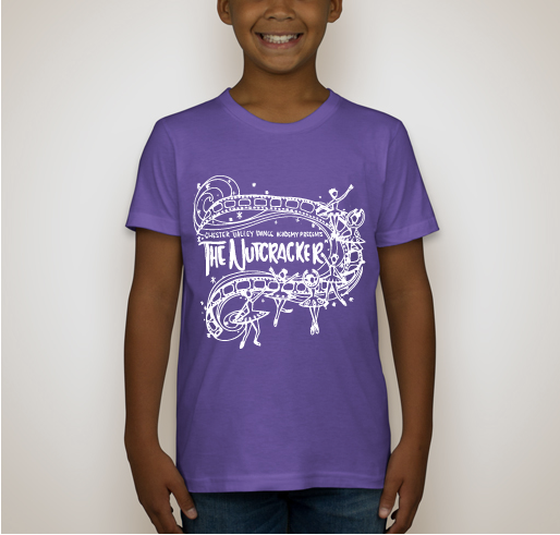 2020 CVDA Nutcracker Fundraiser - unisex shirt design - front