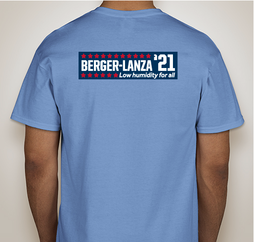 Berger-Lanza t-shirt: Space City Weather 2020 fundraiser Fundraiser - unisex shirt design - back