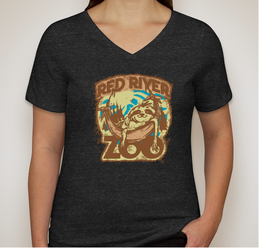 Wear your support for the Red River Zoo! Fundraiser - unisex shirt design - front