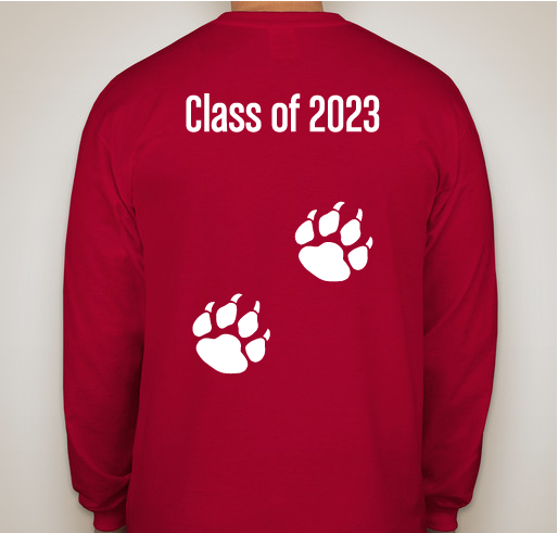 Class of 2023 High Point Wildcats Shirts Fundraiser - unisex shirt design - back