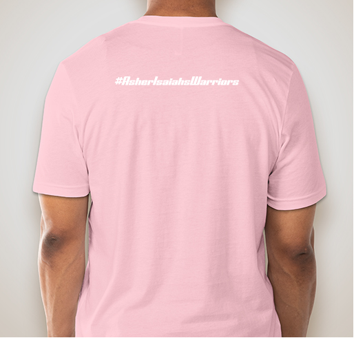 Asher Isaiah's Warriors Fundraiser - unisex shirt design - back