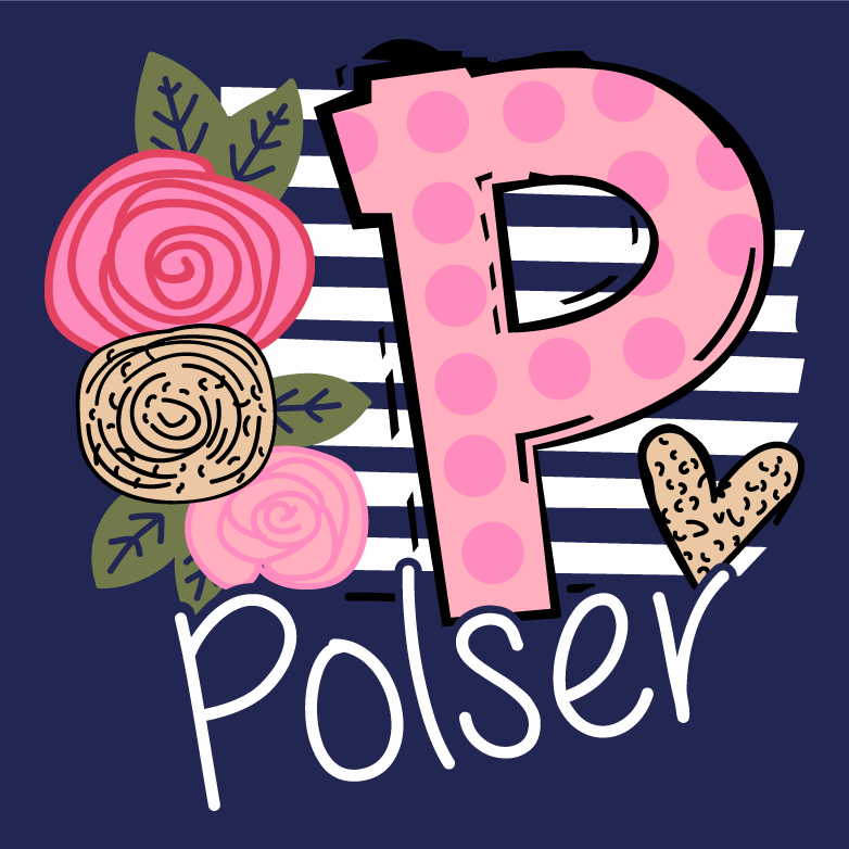 Polser Spirit Wear PTA Fundraiser shirt design - zoomed