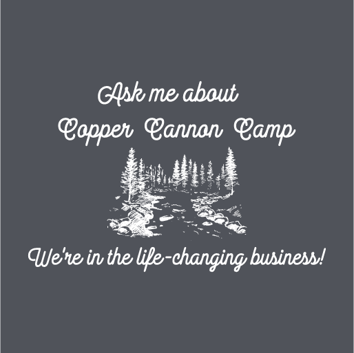 Copper Cannon Camp shirt design - zoomed