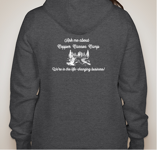 Copper Cannon Camp Fundraiser - unisex shirt design - back