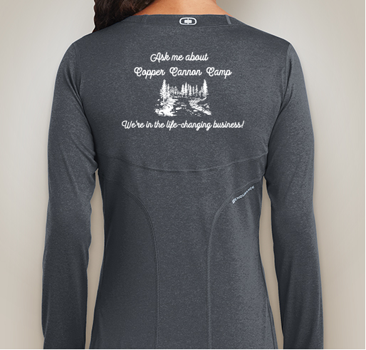 Copper Cannon Camp Fundraiser - unisex shirt design - back