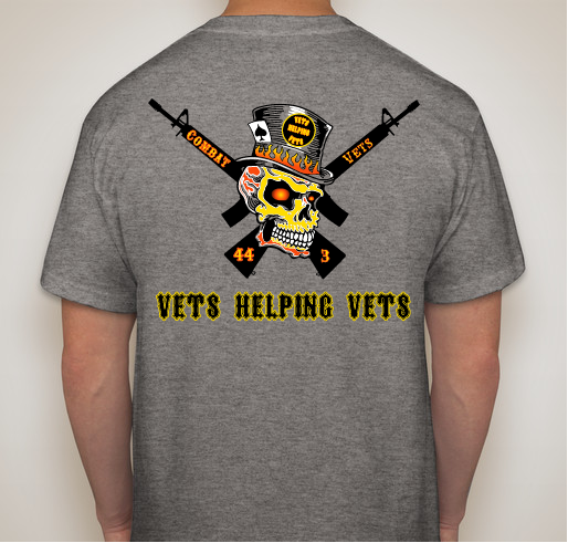 Veteran Suicide Awareness - Because, One is TOO Many! Fundraiser - unisex shirt design - back