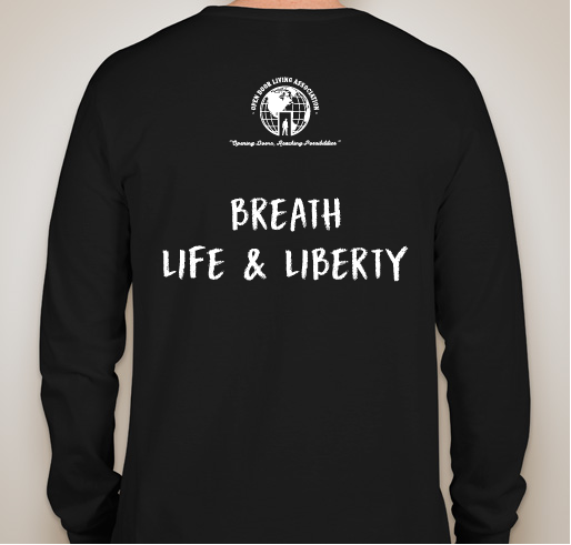 Fundraiser for Open Door Living Association-B.E.L.I.E.F. Eclectic Learning Fundraiser - unisex shirt design - back