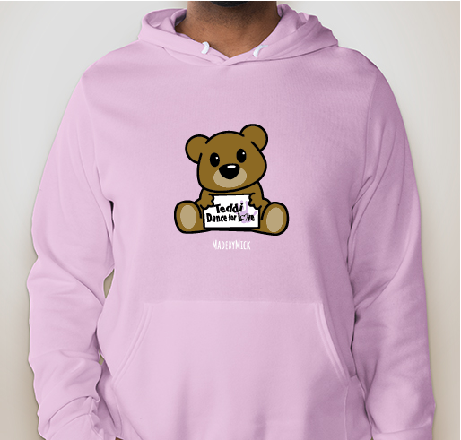 Teddi Dance for Love Option 4 Fundraiser - unisex shirt design - front