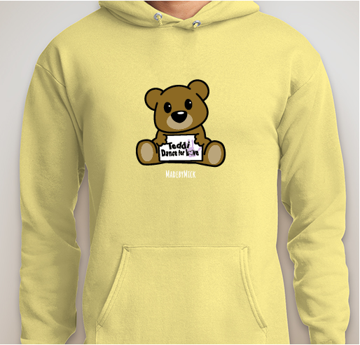 Teddi Dance for Love Option 4 Fundraiser - unisex shirt design - front