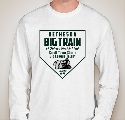 Bethesda Big Train Long Sleeves and Crewnecks Fundraiser - unisex shirt design - front