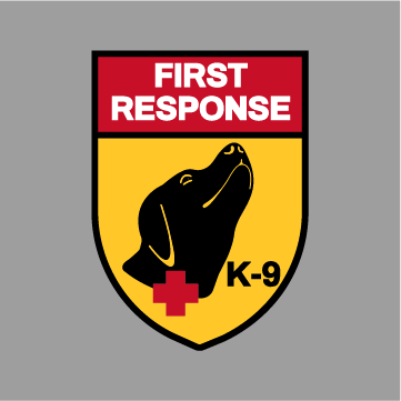 NICST: First Response K9 shirt design - zoomed