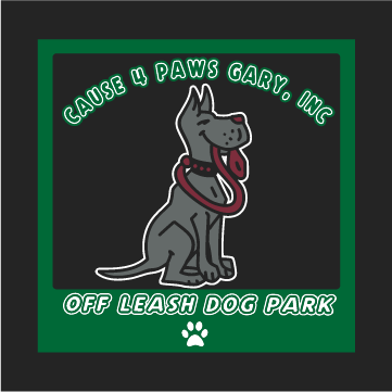 Giving Covid-19 the Paw! - Cause 4 Paws Gary Fundraiser shirt design - zoomed