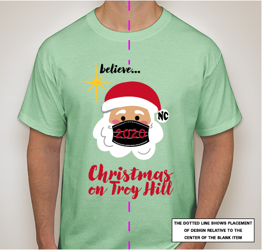 Christmas on Troy Hill Fundraiser - unisex shirt design - small