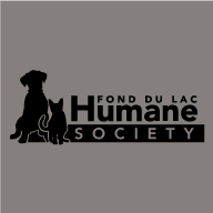 Fond du Lac Humane Society - 2020 T-shirt Fundraiser shirt design - zoomed